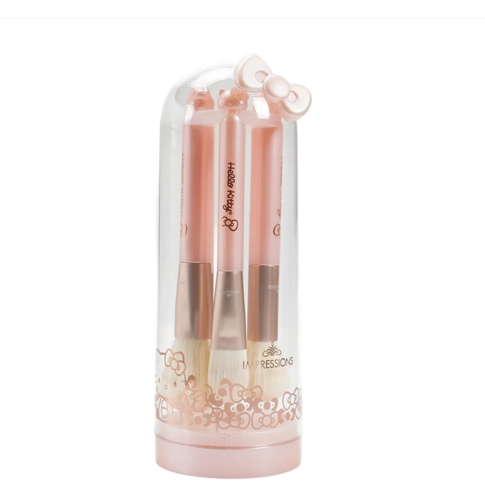 Impressions Vanity Hello Kitty® "Kawaii Icon" Bell Jar 6-PC Brush Gift Set